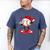 Kids Valentine Baseball Boys Valentines Day Tee Men's Comfort Colors T-Shirt Blue Jean