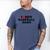 I Love Hot Baseball Dads Heart Men's Comfort Colors T-Shirt Blue Jean