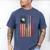 Patriotic USA Flag American Baseball Dad 4th Of July Men's Comfort Colors T-Shirt Blue Jean Patriotic USA Flag American Baseball Dad 4th Of July Men's Comfort Colors T-Shirt Blue Jean