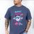 Respect The Drip Baseball Bat Sunglasses Mascot Men's Comfort Colors T-Shirt Blue Jean