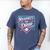 Respect The Drip Baseball Player Men's Comfort Colors T-Shirt Blue Jean Respect The Drip Baseball Player Men's Comfort Colors T-Shirt Blue Jean
