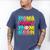 Retro Mama Mommy Mom Bruh Baseball Women Girls Men's Comfort Colors T-Shirt Blue Jean