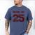 SENIOR BASEBALL DAD 2025 MAROON BASEBALL DAD SENIOR 25 3 Men's Comfort Colors T-Shirt Blue Jean