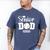 Senior Baseball Dad Class Of 2025 Senior Dad Graduation 2025 Premium Men's Comfort Colors T-Shirt Blue Jean