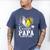 Senior Papa Class Of 2026 Baseball Softball Graduation Heart Men's Comfort Colors T-Shirt Blue Jean Senior Papa Class Of 2026 Baseball Softball Graduation Heart Men's Comfort Colors T-Shirt Blue Jean