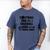 Softball Dad Like a Baseball Dad Only With Bigger Hands Men's Comfort Colors T-Shirt Blue Jean