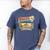 Spring Training 2026 Retro Postcard Baseball Premium Tri-Blend Men's Comfort Colors T-Shirt Blue Jean