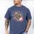 Stealing Bases And Hearts Baseball Puns Sports Men's Comfort Colors T-Shirt Blue Jean