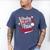 Stealing Hearts Like I Steal Bases Softball Baseball Batter Men's Comfort Colors T-Shirt Blue Jean
