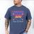 I Survived 100 Days Of School Baseball 100th Day Kids Girls Men's Comfort Colors T-Shirt Blue Jean