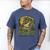 Winston-Salem Werewolves Minor League Baseball Club Men's Comfort Colors T-Shirt Blue Jean