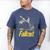 Women's Fallout TV Series Lucy Do Unto Others Baseball Bat Gamer Men's Comfort Colors T-Shirt Blue Jean