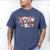XOXO Physical Education Valentines Day Baseball Football Men Men's Comfort Colors T-Shirt Blue Jean