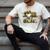100 Days Of School Baseball Camo School Teacher Boy Men's Comfort Colors T-Shirt Ivory