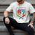 I Was 6 Now Im 7 Ice Cream Drip Baseball For Men Women Kids Men's Comfort Colors T-Shirt Ivory