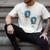 6-7 Meme Baseball Drip Team Glove Catcher Ice Cream Men's Comfort Colors T-Shirt Ivory