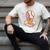 67 Tee Baseball Creamy Dripping Graphic Sixty-Seven Clothes Men's Comfort Colors T-Shirt Ivory