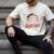 Baseball Dad Game Day USA Flag Men's Comfort Colors T-Shirt Ivory