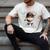 Baseball Dad Gnome For Baseball Grandpa Fathers Day Premium Tri-Blend Men's Comfort Colors T-Shirt Ivory
