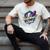 Baseball Dad Kids Birthday Baseball Drip Ice Cream Family Men's Comfort Colors T-Shirt Ivory