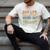 Baseball Dad For Men Dad Life Full Count Never Out Men's Comfort Colors T-Shirt Ivory