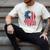 Baseball Dad USA American Flag 4th Of July Men's Comfort Colors T-Shirt Ivory
