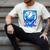 Baseball Drip Ice Cream Blue Glow Melt Ball Graphic Men's Comfort Colors T-Shirt Ivory Baseball Drip Ice Cream Blue Glow Melt Ball Graphic Men's Comfort Colors T-Shirt Ivory