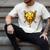 Baseball Drip Ice Cream Camo Cool Men's Comfort Colors T-Shirt Ivory
