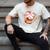 Baseball Drip Ice Cream Coquette Pink Bow Baseball Player Men's Comfort Colors T-Shirt Ivory