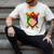 Baseball Drip Ice Cream Drip Halloween Baseball Lovers Men's Comfort Colors T-Shirt Ivory
