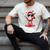 Baseball Drip Ice Cream Sunglasses Boys Youth Kids Valentine Men's Comfort Colors T-Shirt Ivory