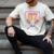 Baseball Drip Number 67 Fun Six Seven 6 7 Meme Men's Comfort Colors T-Shirt Ivory