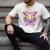 Baseball Drip Respect The Drip Purple Ice Cream Sprinkles Men's Comfort Colors T-Shirt Ivory