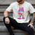 Baseball Ice Cream Drip Boys Glove Sprinkles Baseball Lover Men's Comfort Colors T-Shirt Ivory