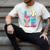 Baseball Love Drip Ice Cream Colorful Baseball Men's Comfort Colors T-Shirt Ivory