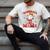 Baseball Mama Sports Mom Baseball Valentine Drip Girls Women Men's Comfort Colors T-Shirt Ivory