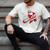 Baseball Santa 67 Christmas Xmas Pajamas Boys Men's Comfort Colors T-Shirt Ivory
