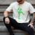 Baseball Shamrock St Patrick's Day Saint Paddy's Men's Comfort Colors T-Shirt Ivory