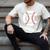 Baseball Sport Player Graphic Monogram Initial Letter C Men's Comfort Colors T-Shirt Ivory Baseball Sport Player Graphic Monogram Initial Letter C Men's Comfort Colors T-Shirt Ivory