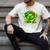 Baseball St Patricks Day Carnival Party Ice Cream Drip Boys Men's Comfort Colors T-Shirt Ivory