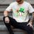Baseball St Patricks Day Lucky Baseball Player Shamrock Men's Comfort Colors T-Shirt Ivory Baseball St Patricks Day Lucky Baseball Player Shamrock Men's Comfort Colors T-Shirt Ivory