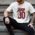 Betty Boop Baseball Logo Jersey With Stars Cute Cartoon Men's Comfort Colors T-Shirt Ivory