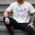 Bunny Baseball Hat With Ice Cream Easter Day Boys Kids Girls Men's Comfort Colors T-Shirt Ivory