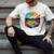 Colorful Baseball Field Home Run Baseball Player Fans Men's Comfort Colors T-Shirt Ivory Colorful Baseball Field Home Run Baseball Player Fans Men's Comfort Colors T-Shirt Ivory