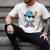 Cool Ice Cream Drip Baseball Drip For Boys Sports Kids Men's Comfort Colors T-Shirt Ivory