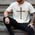 Cross Baseball Bats Christian Faith Sports Coach Pitcher Men's Comfort Colors T-Shirt Ivory Cross Baseball Bats Christian Faith Sports Coach Pitcher Men's Comfort Colors T-Shirt Ivory