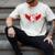 Cute Baseball &Cupid Wings Happy Valentines Boys Men Men's Comfort Colors T-Shirt Ivory Cute Baseball &Cupid Wings Happy Valentines Boys Men Men's Comfort Colors T-Shirt Ivory