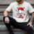 Cute Dripping Baseball Lover Valentines Day Boys Kids Men's Comfort Colors T-Shirt Ivory
