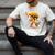Drippy Pizza Baseball Slice Cartoon Sports Food Men's Comfort Colors T-Shirt Ivory Drippy Pizza Baseball Slice Cartoon Sports Food Men's Comfort Colors T-Shirt Ivory