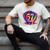 Gen Alpha Slang Ice Cream Drip Six Seven 67 Baseball Catcher Men's Comfort Colors T-Shirt Ivory